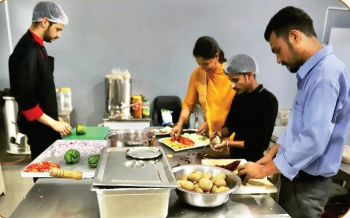 Mess Preparation Area